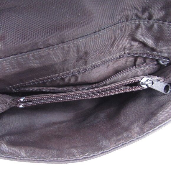 Express Brown Vintage Shoulder Purse Exterior Pocket - Picture 12 of 13